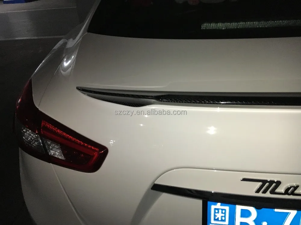 Задний спойлер для Maserati ghiали SQ4 Saloon Custom Carbon