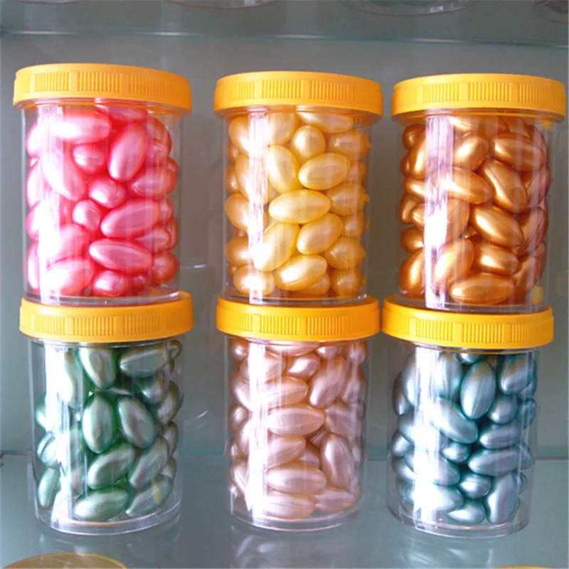 100% коллаген для восстановления волос и лечения гладких волос капсулы 60 шт./бутылка Случайная Доставка