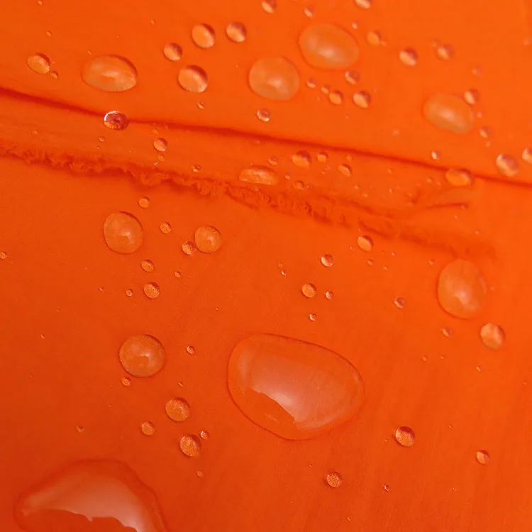 Оптовая продажа, в наличии, простая нейлоновая водонепроницаемая ткань 20D с морщинами, 100%, используется для защиты одежды от солнца, ветровки и т. Д.
