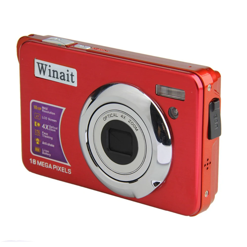 Winait 18 Mega Piksel Kullanılan Dijital Kameralar 8x Optik Zoom
