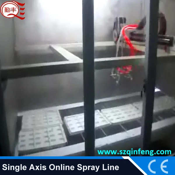 Roller Conveyor Electric Automatic Spray Paint Machine