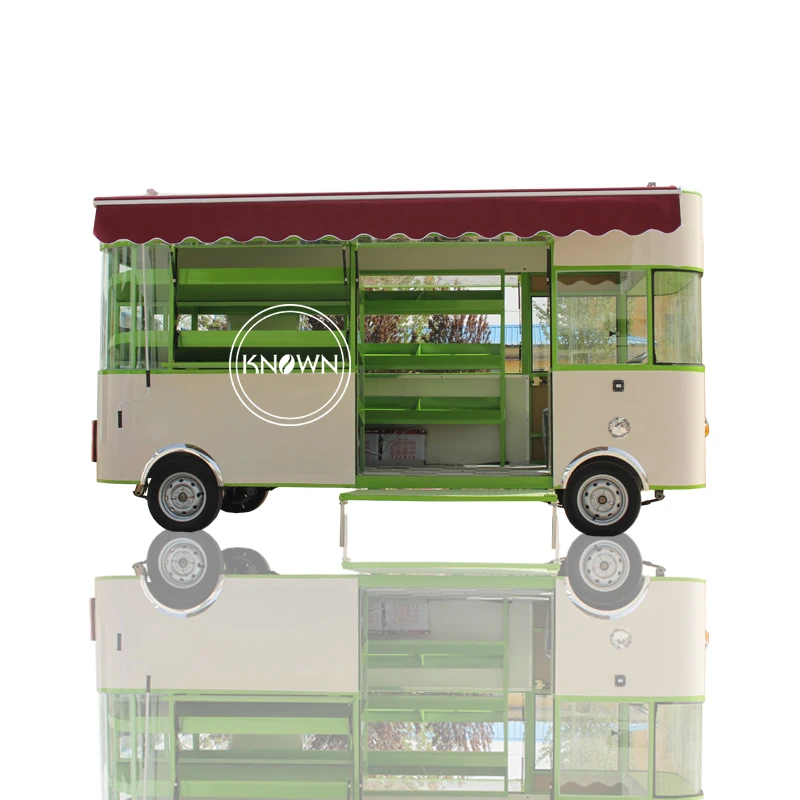 Оригинальный мобильный грузовик для мороженого на заказ, тележка для быстрой уличной кухни, открытый торговый киоск для хот-догов