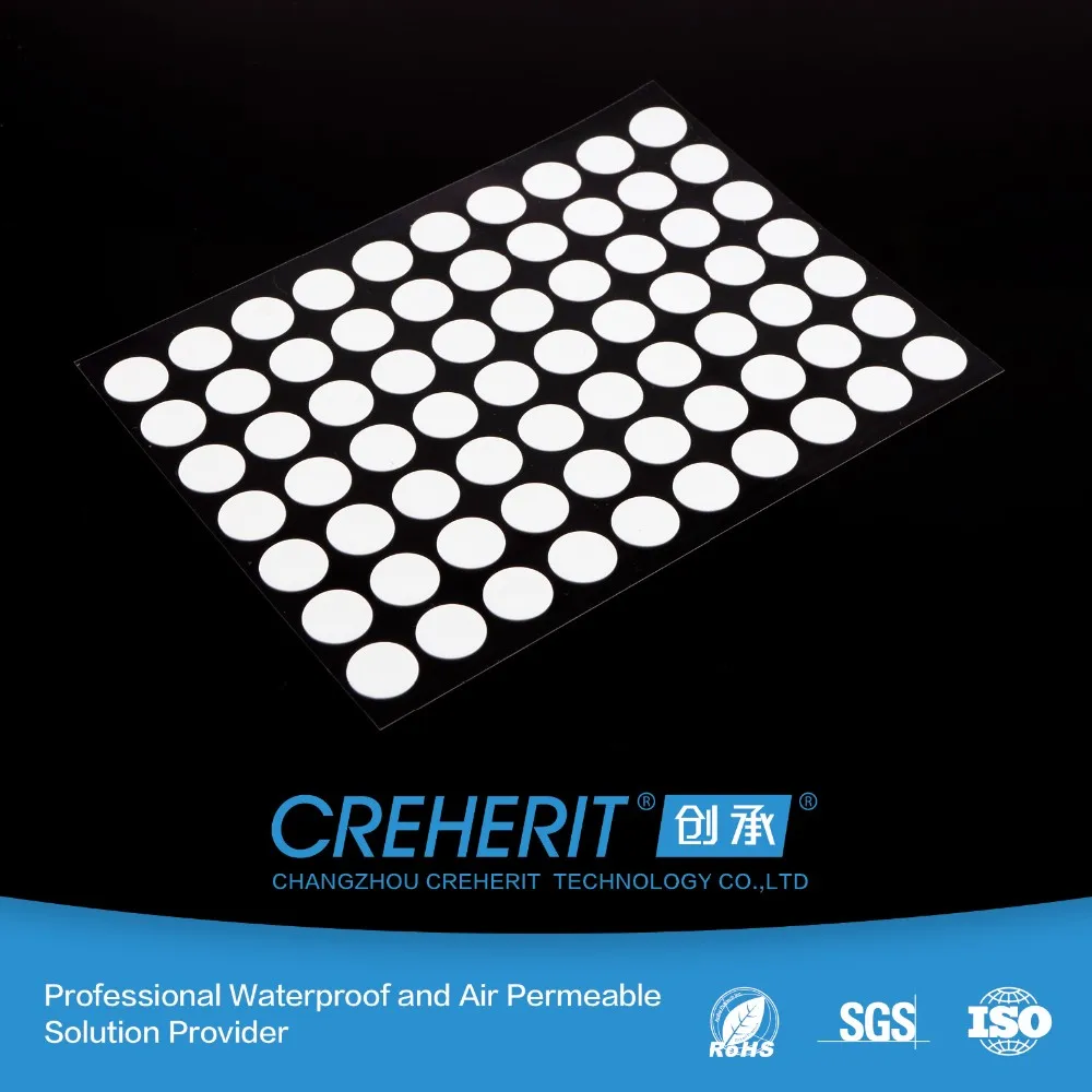 Waterproof IP 67 Waterproof Semi Permeable Membrane Adhesive Protective Vents