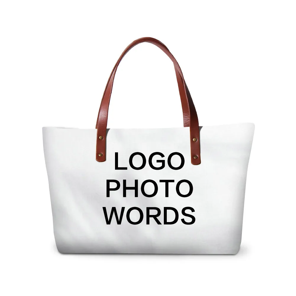 Custom Logo Purses Handbags  Dropshipping Print Demand