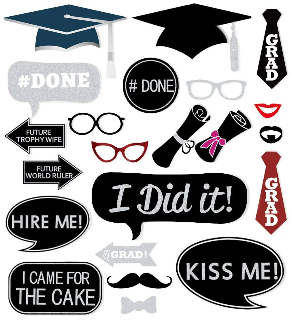 19 New Graduation Party Photo Booth Props Prop Decoration Buy Graduation Photo Booth Props Graduation Photo Booth Prop Decoration Photo Props Product On Alibaba Com