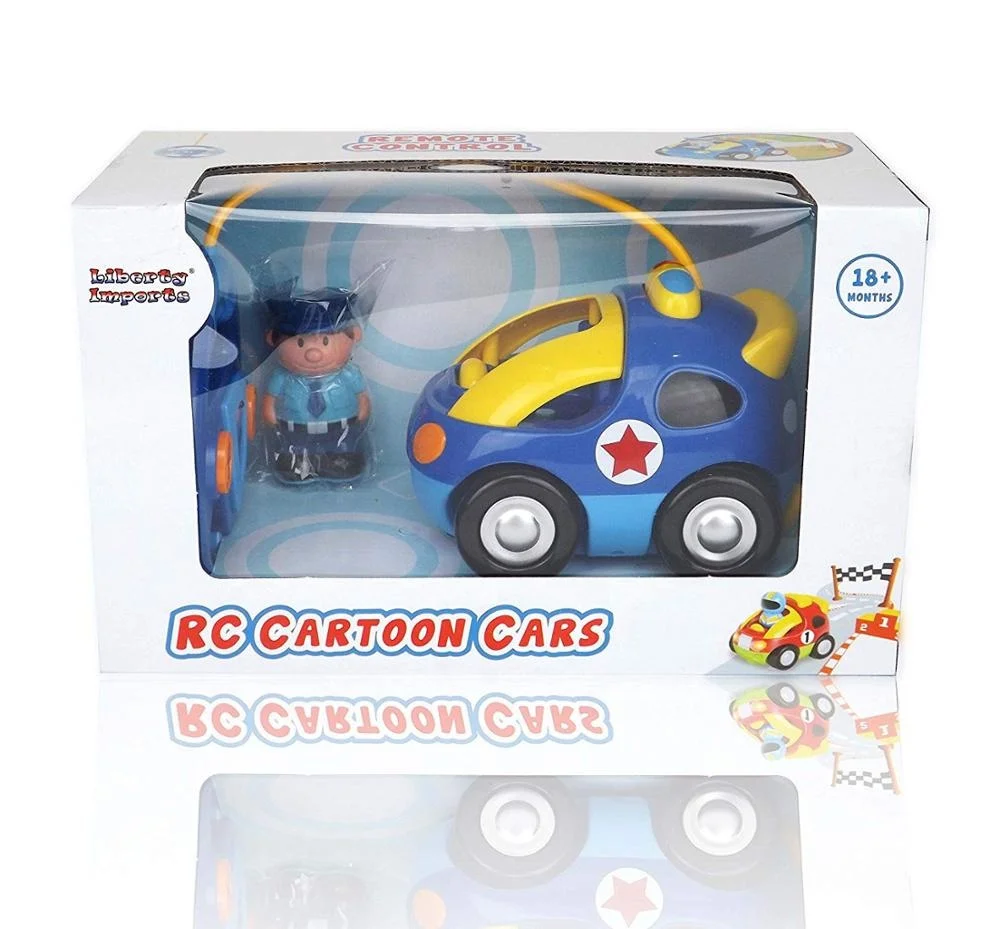 Coche De Control Remoto Infantil Con Música Y Luces – Juguete De Carreras De Dibujos Animados Para Niños Y Niñas De 3+ Años, Regalo De Cumpleaños