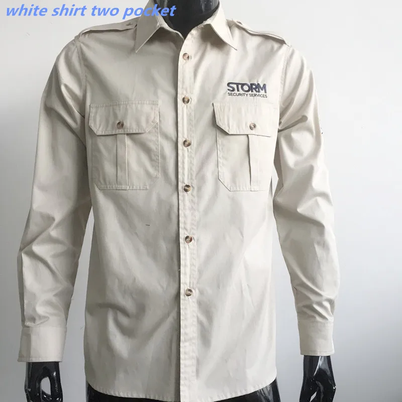 White Shirt Two Pocket Casual Shirts 60 