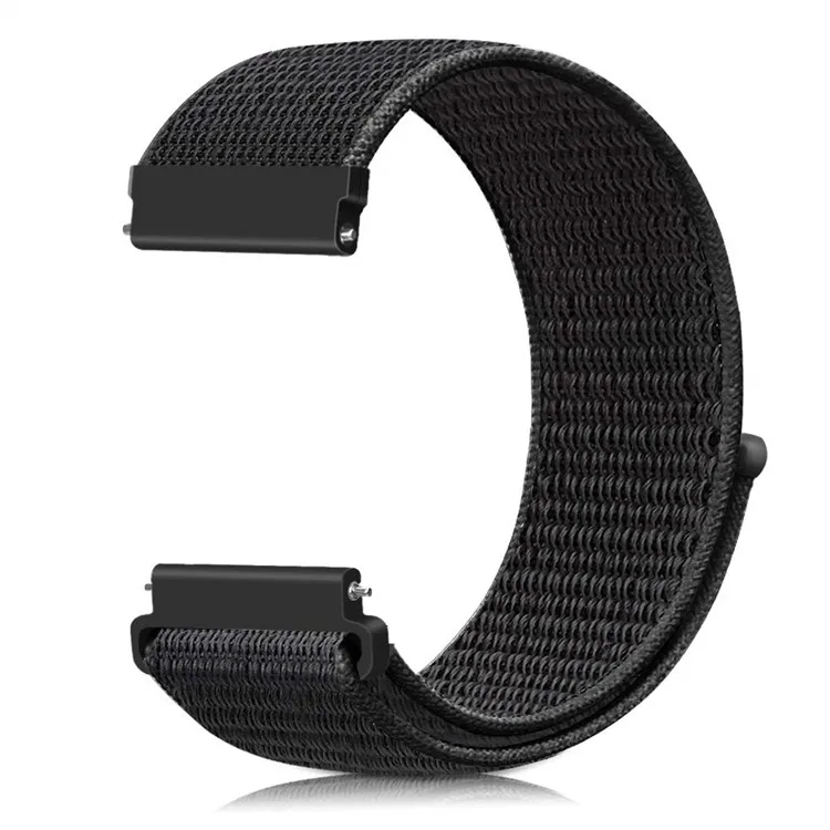 aftale Smidighed vogn Source 22mm Breathable Hook Loop Watchband Woven Nylon Replacement Sport Watch  Band Strap on m.alibaba.com