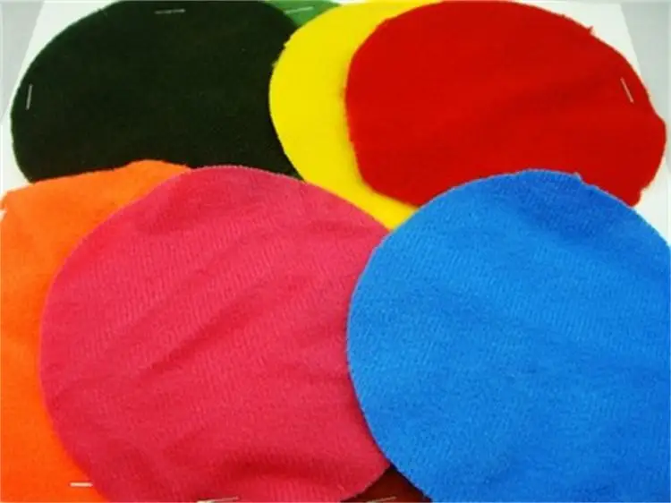 Оранжевая супервпитывающая хлопчатобумажная фланелевая ткань для очистки