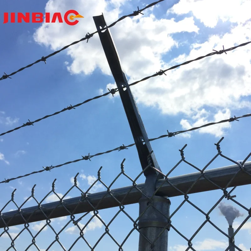 product wholesale high quality cheap 55cm galvanized steel posts farm chain link fence panels-4