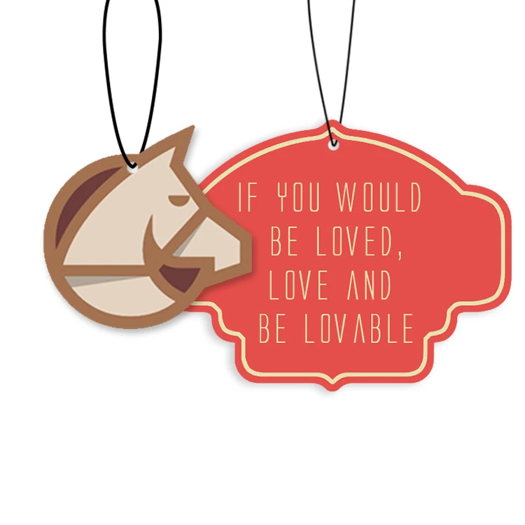 
Пользовательские высокое качество хороший запах висит бумага unsceted автомобиля освежитель воздуха заготовки 