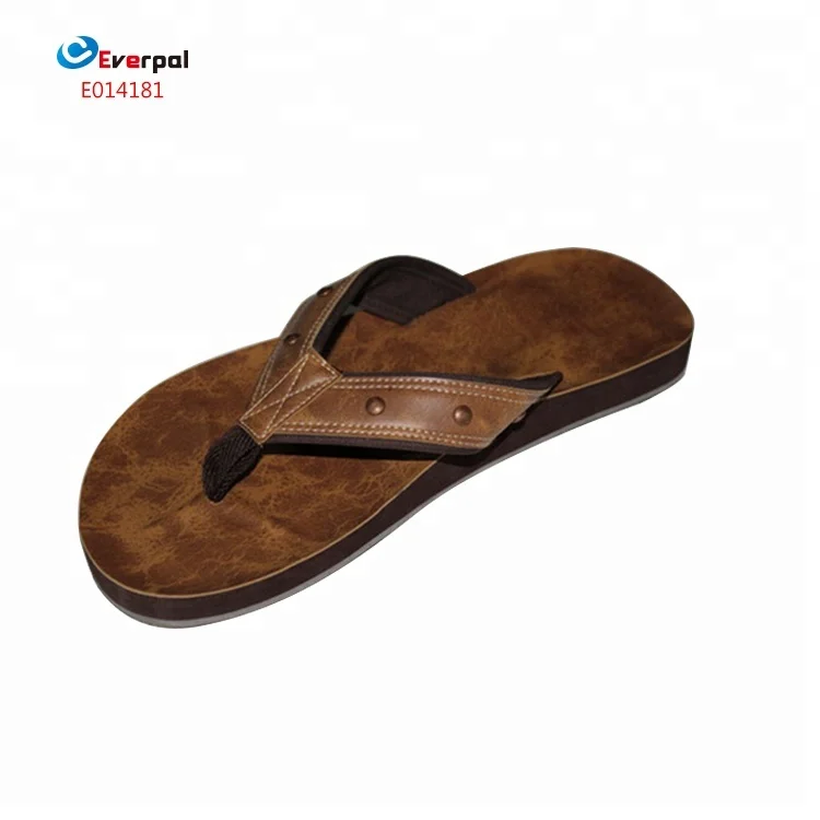 mens leather chappals