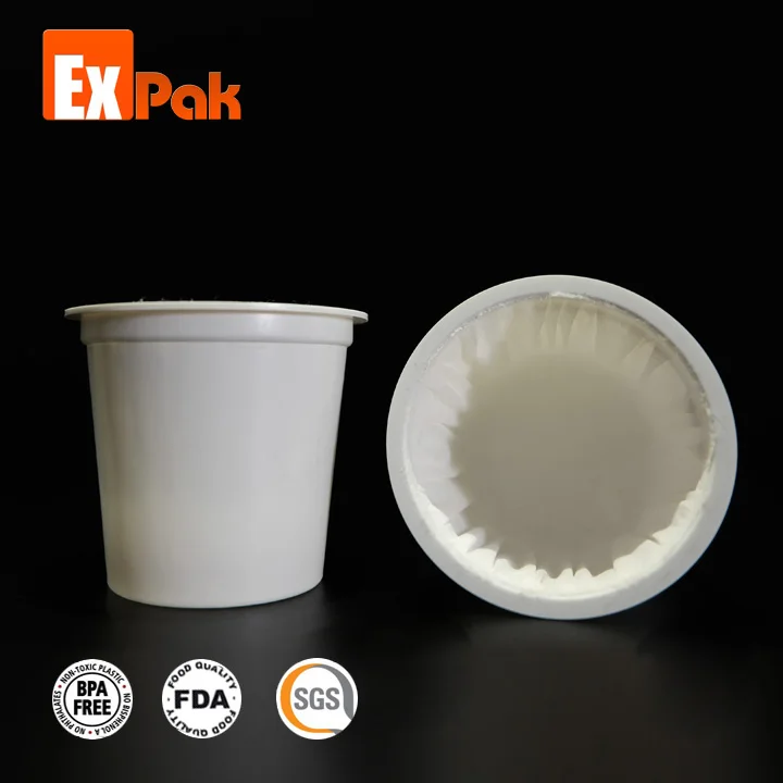Most popular pp k-cup  with synthetic non- woven filter