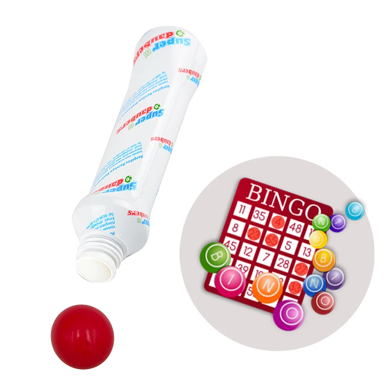 SUPERDAUBERS CH2816 huge ink dauber 110 ml bingo marker jumbo dauber water colored 18 mm dot marker