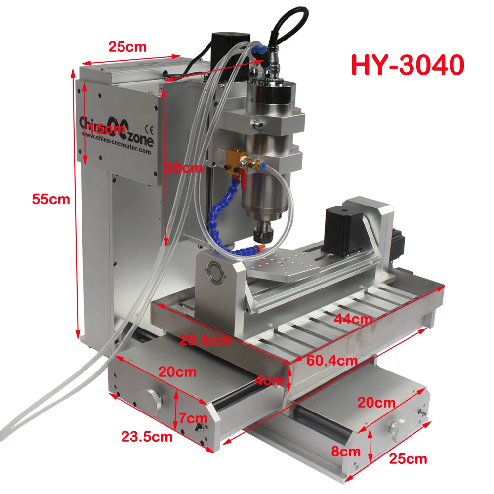5 Axis 3040 Mini CNC Benchtop Milling Machine for Sale