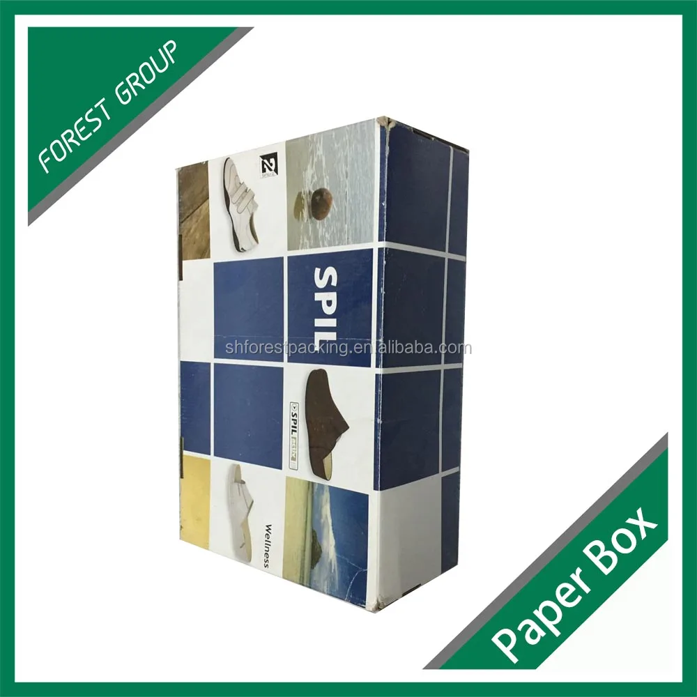 ПОЛЬЗОВАТЕЛЬСКИЙ РАЗМЕР ГОФРИРОВАННЫЕ КОРОБКИ ДЛЯ ОБУВИ ДЛЯ YEEZY ОПТОВАЯ