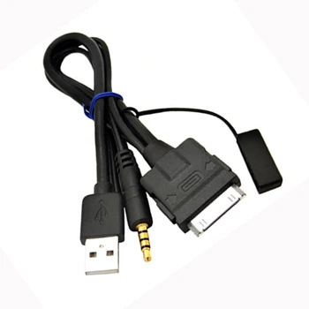 Car aux audio/video cable/wire ipod/iphone 4Gs linking with BMW
