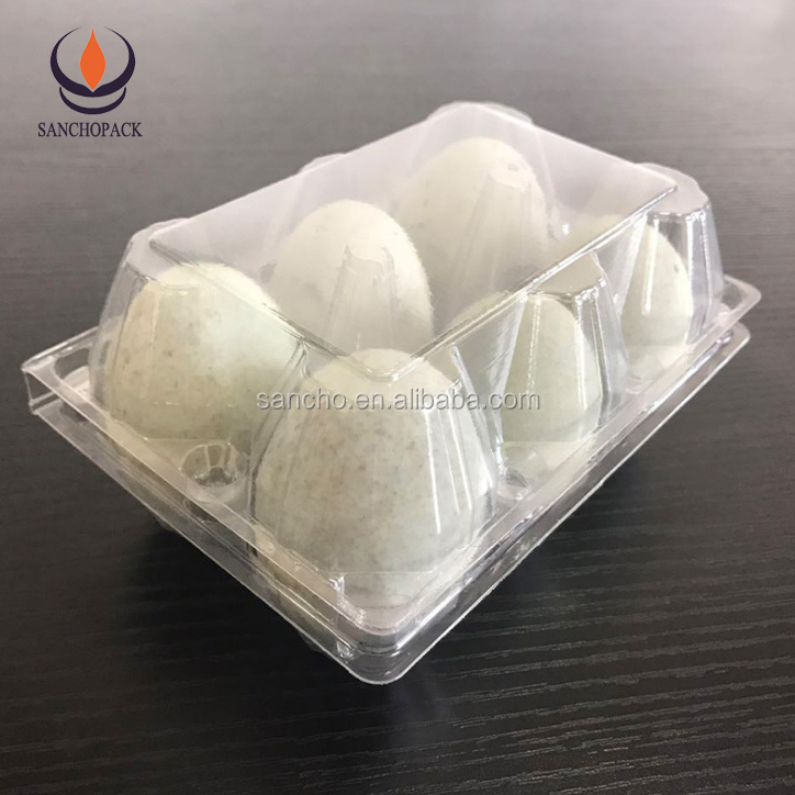 
Высококачественная пластиковая блистерная упаковка на заказ, лоток для куриных яиц, Филиппины 