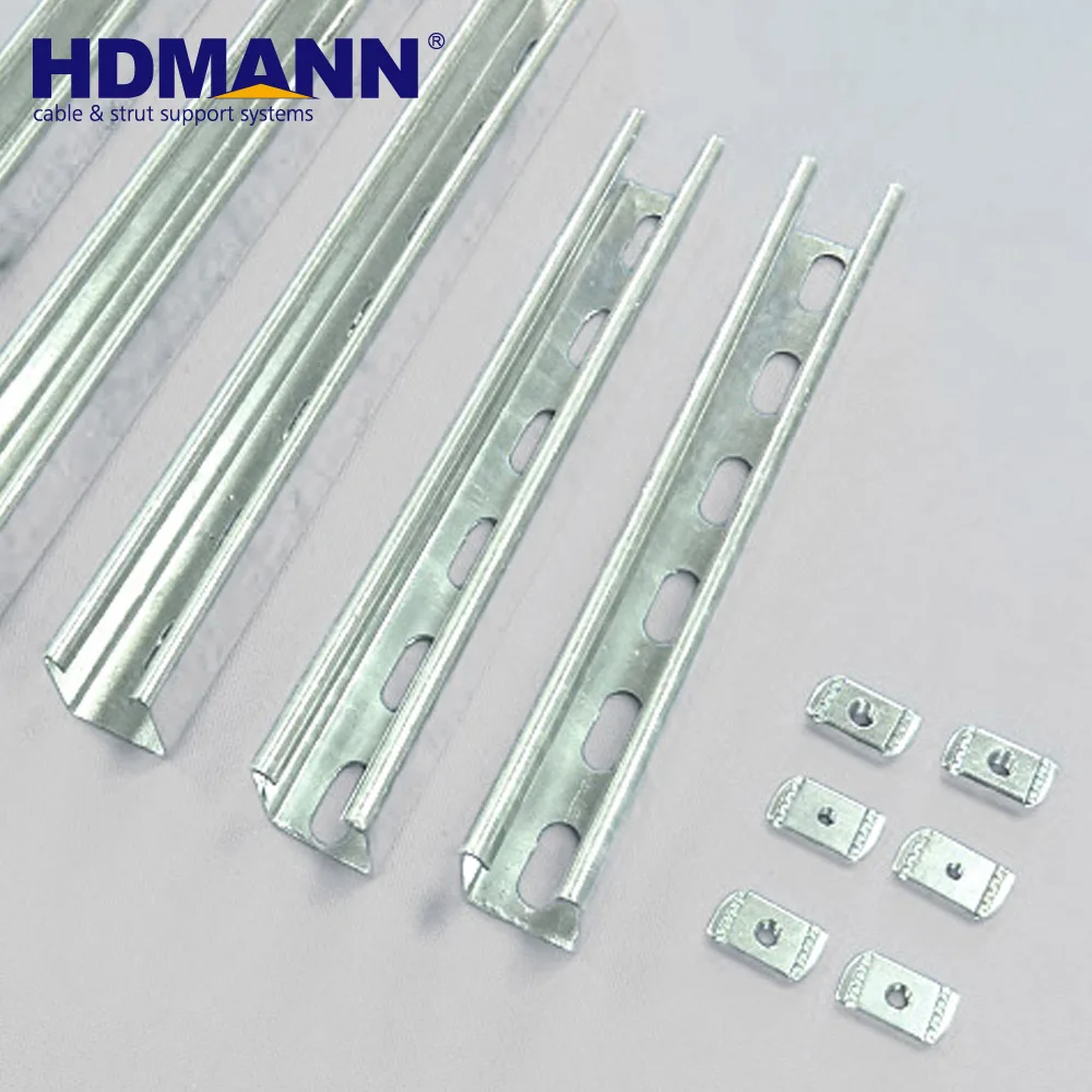 Strut Slotted Galvanized Support System U Beam Steel Channel