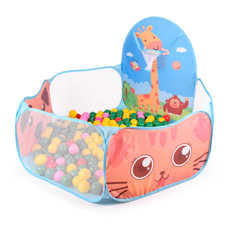 Американские дети играют океан Крытый складной бильярдный Детские баскетбольные автоматически раскрывающаяся палатка