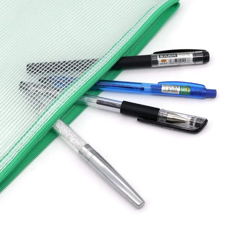 
 Размер A5, ПВХ, качественная школьная Сетчатая Сумка для хранения документов  