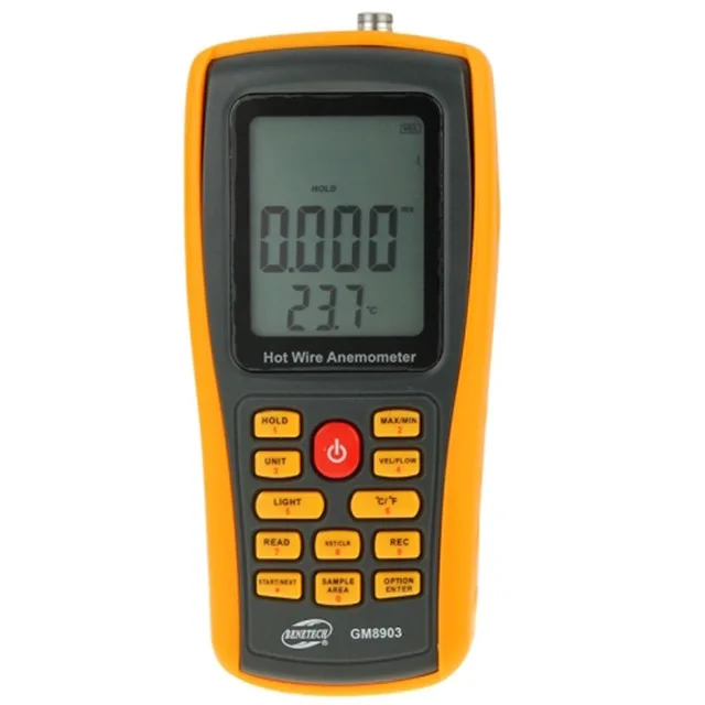Benetech GM8903 Multifunctional Hot LCD Digital Wire Anemometer