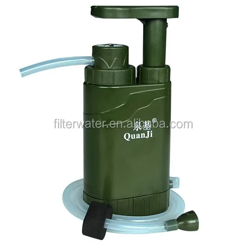 Эффективность Портативный Открытый Солдат Фильтр для Воды Travel Kit/Explorer Для