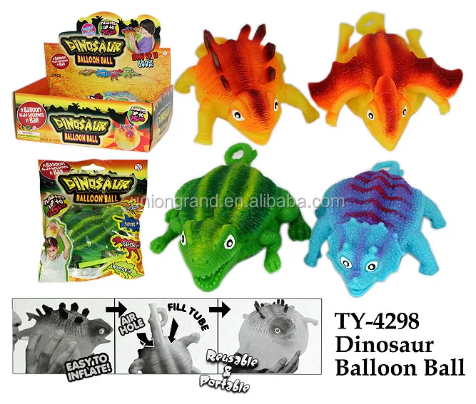 dinosaur balloon ball