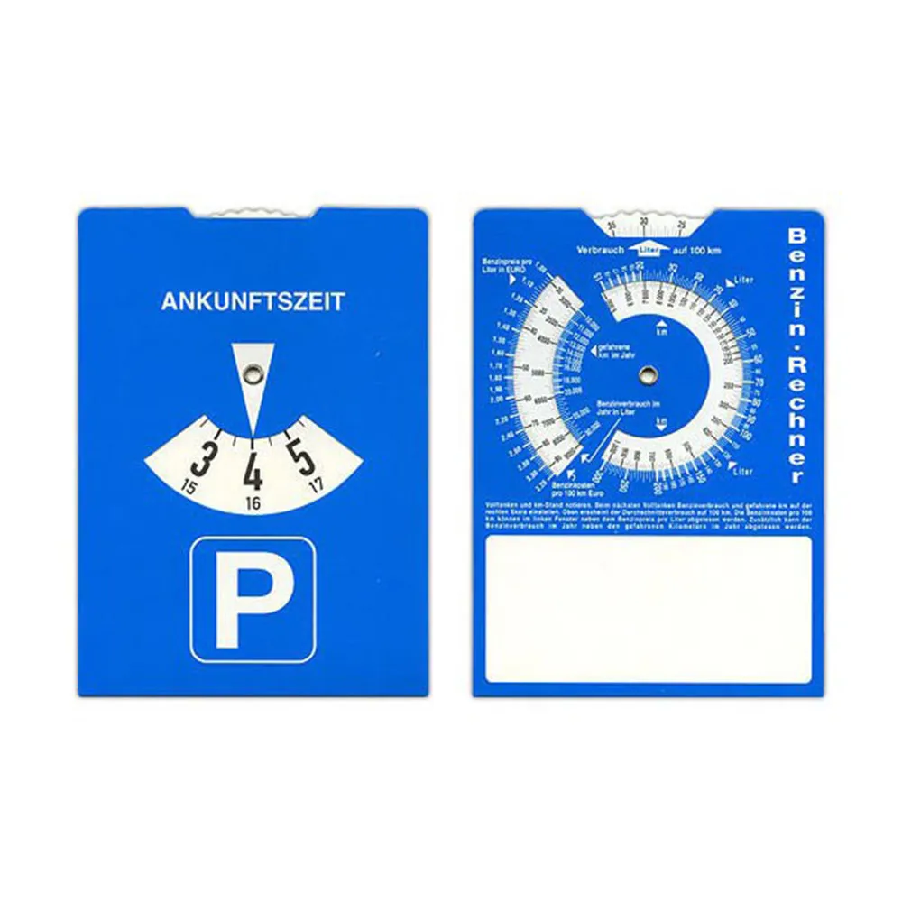 European parking disc - shinsan cleaning car care products