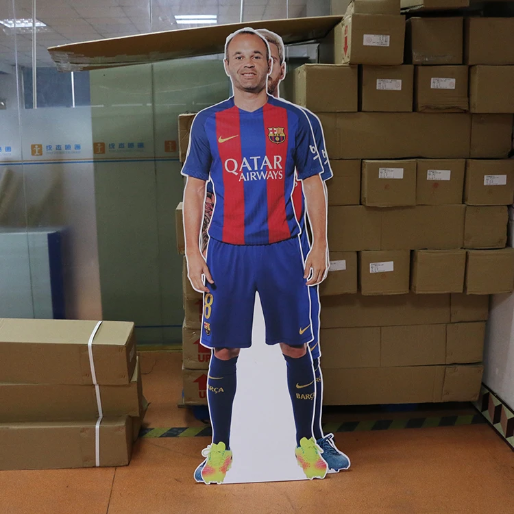 Rigid PVC Foam Board Cutout Stand Wind Resistant Life Size Cardboard Standees