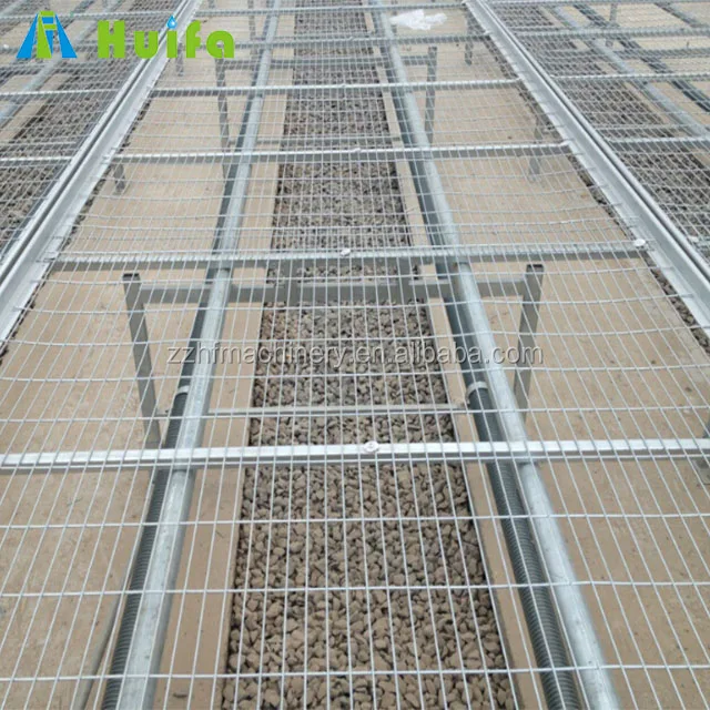 Farming Nursery Bed Greenhouse Equipment for Tomato Cucumber Strawberry Seedbed 4x8