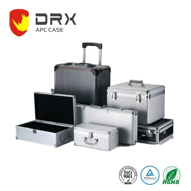 
DRX Everest APC012 460 * 377 * 202 mm Aluminum Carrying Case With Wheel ABS Travel Luggage Suitcase 