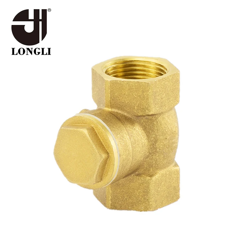 LTK401 латунный регулируемый гидравлический шаровой клапан низкого давления воды