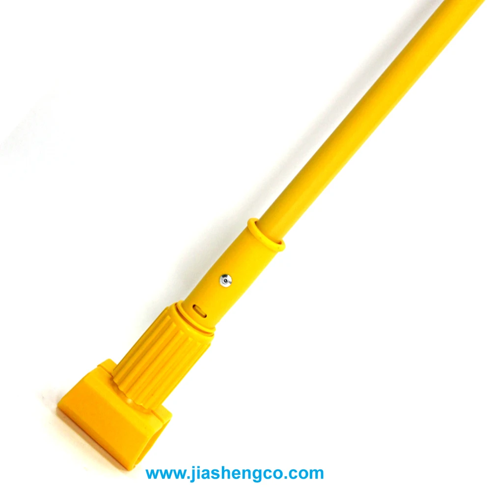 Sturdy Wet Mop Stick Mop Fiberglass Handle With Jaw Mop Gripper For