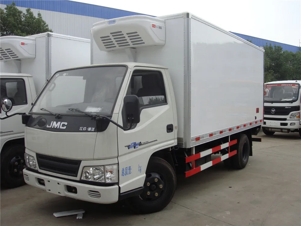 Best Quality 5ton 4x2 JMC Cold Delivery Truck Price in Ghana