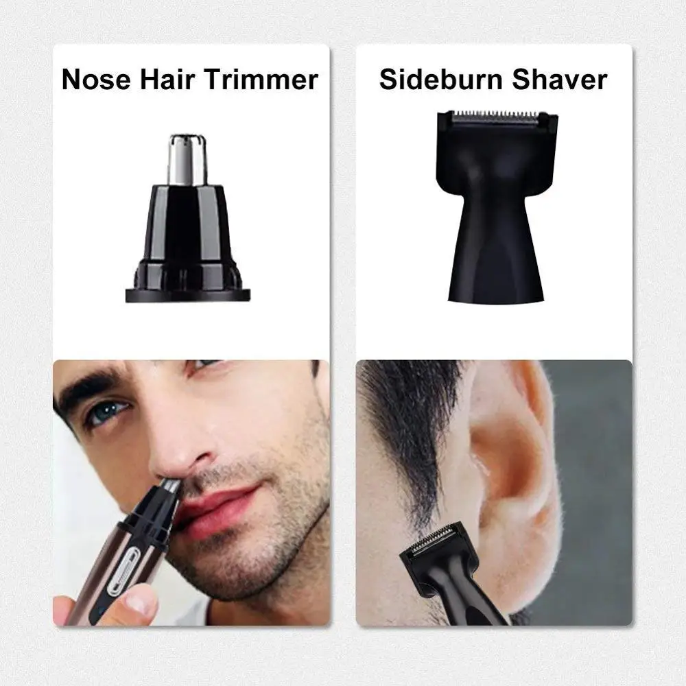 Машинка для удаления волос лазерный эпилятор мини машинка для стрижки волос в носу для мужчин с бакенбард бритва 2 в 1 машинка для стрижки волос в носу машинка для стрижки 2019