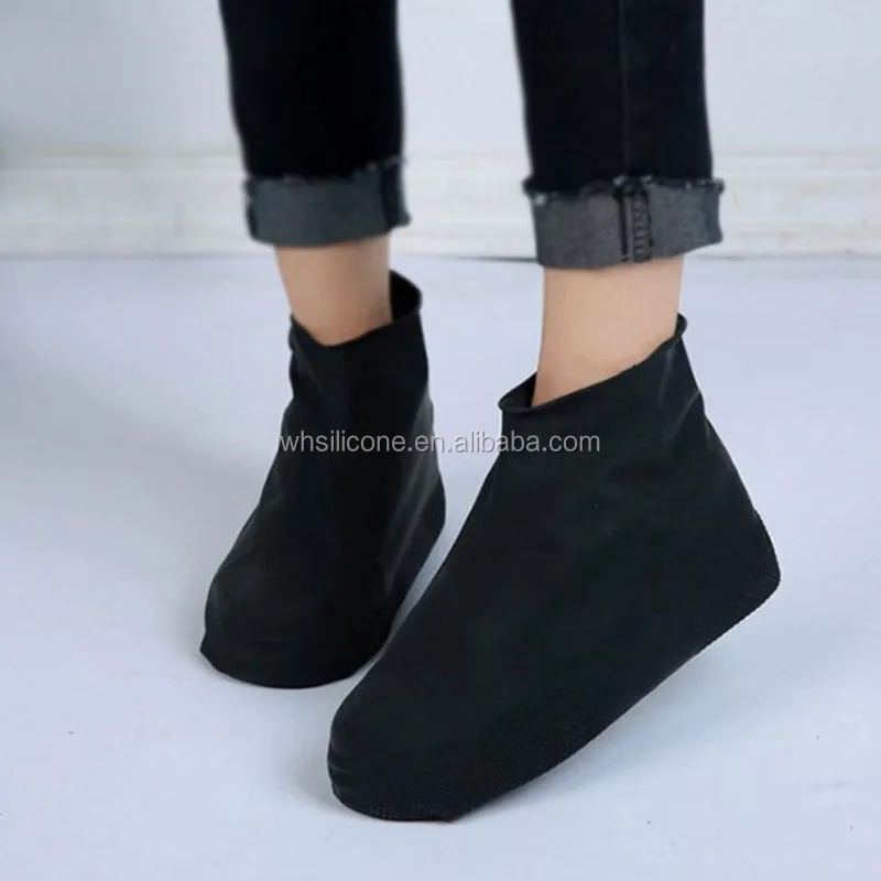 Factory OEM/ ODM Hot Selling Custom Overshoes Rain Anti-slip Shoe Covers Waterproof Overshoes