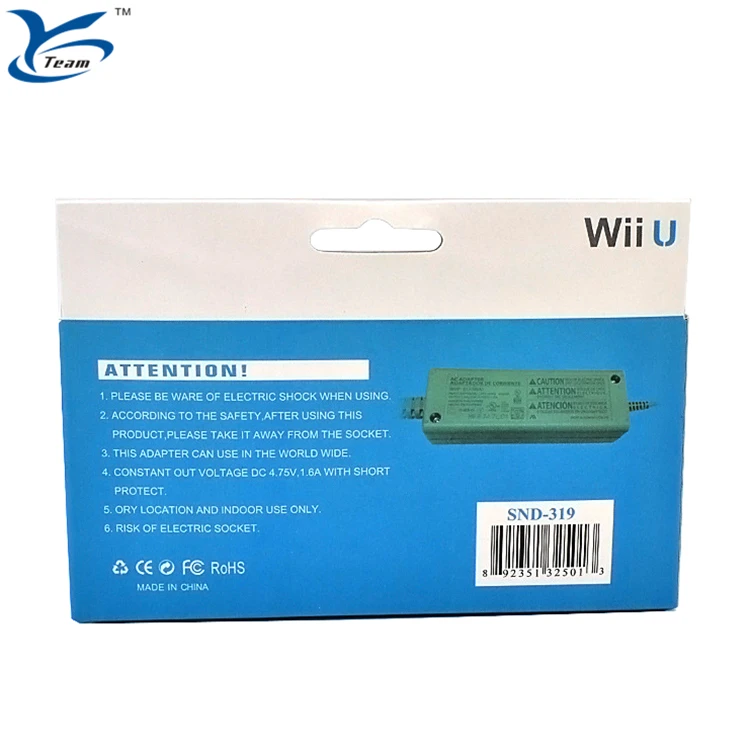 Адаптер переменного тока для зарядного устройства для геймпада nintendo Wii U