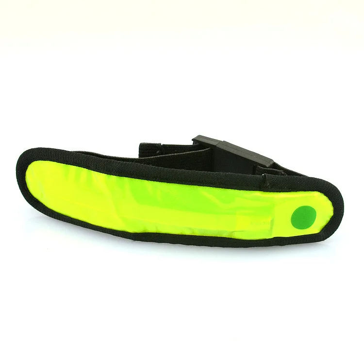 Популярное Дешевое спортивное оборудование 2019, мигающий светоотражающий светодиодный наручный браслет 4,0 см