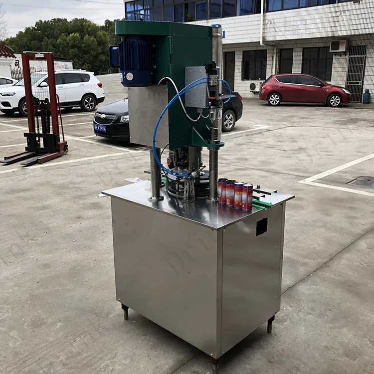 Food Meat Tin Can Closing Machine Automatic Vacuum Can Sealer Machine
