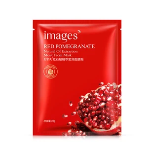 OEM Natural Pomegranate Skin Care Whitening Moisturizing Face Fruit Mask