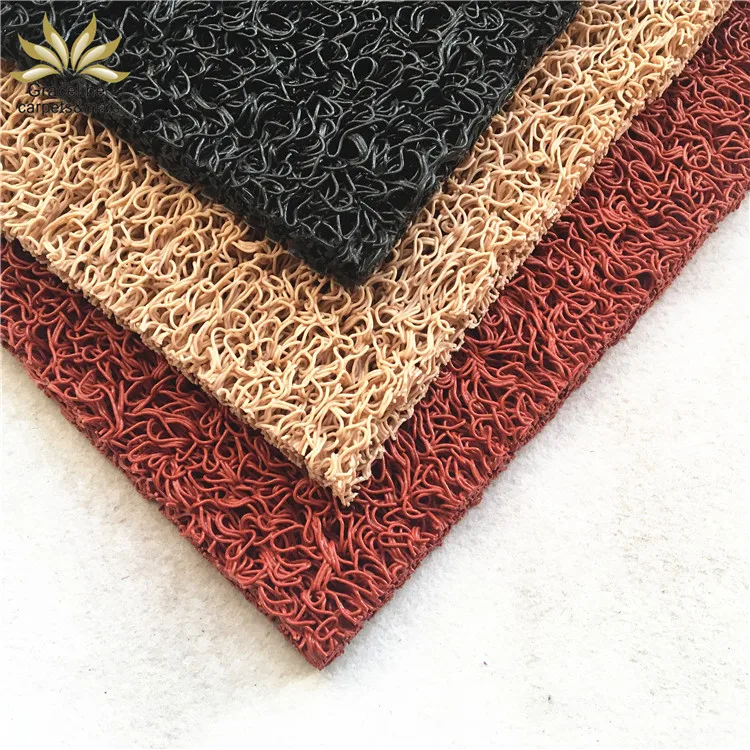 Quality Guarantee Popular Custom Design Pvc Coil Mat Roll Noodle Mat Floor Mat