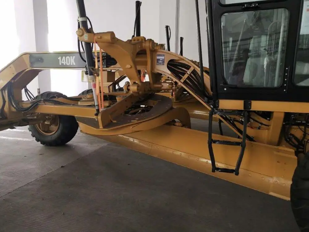 Used Motor Grader CAT 140K 100% Original High Quality Cat Grader for Sale in Shanghai China