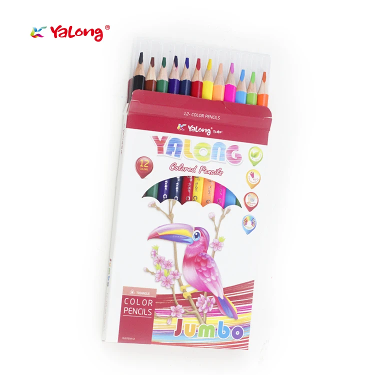 YL817211-24 заказ высокого качества с двойной головкой карандаш комплекты цветные карандаши для детей
