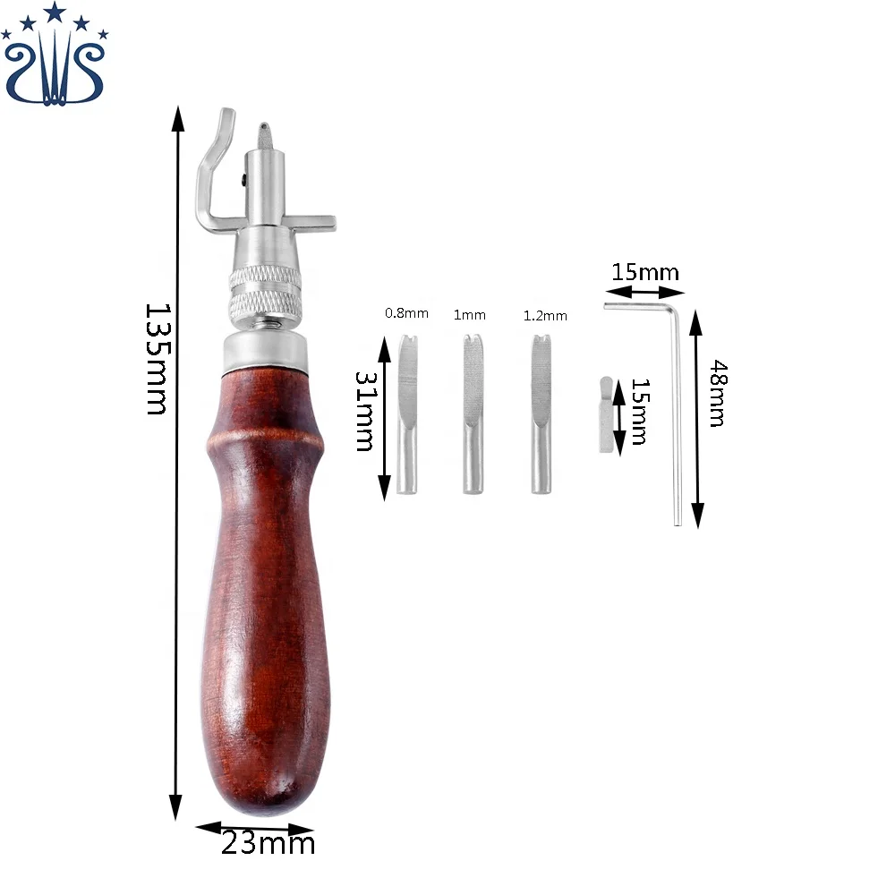 Набор инструментов для ручной работы с кожей 7 в 1