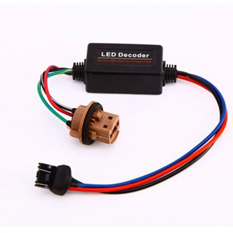 T20 7443 LED No Error Free Canceller Canbus Load Resistor Decoder 7443 T20 LED Decoder for LED Back up Reverse Bulb