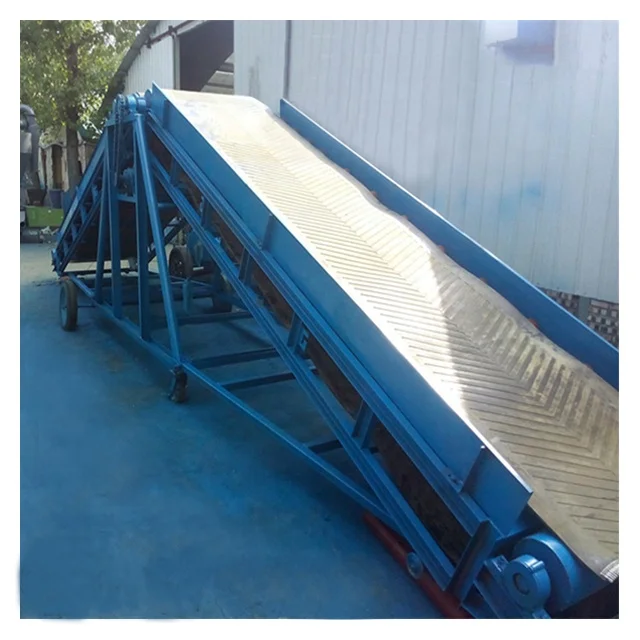 Ship Loader Mobile Conveyor System in Seaport