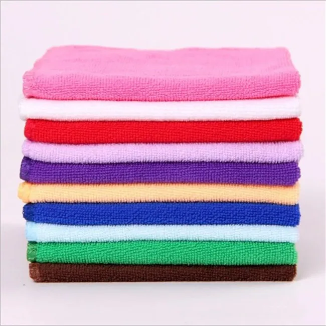 Face square Hand baby handkerchief Cleaning Cloth infant face towel Microfibre 