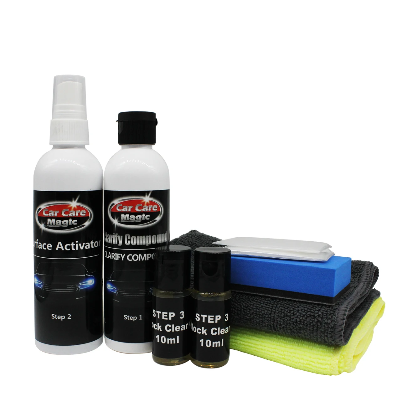 Набор для ремонта автомобильных фар средство полировки линз «сделай сам»