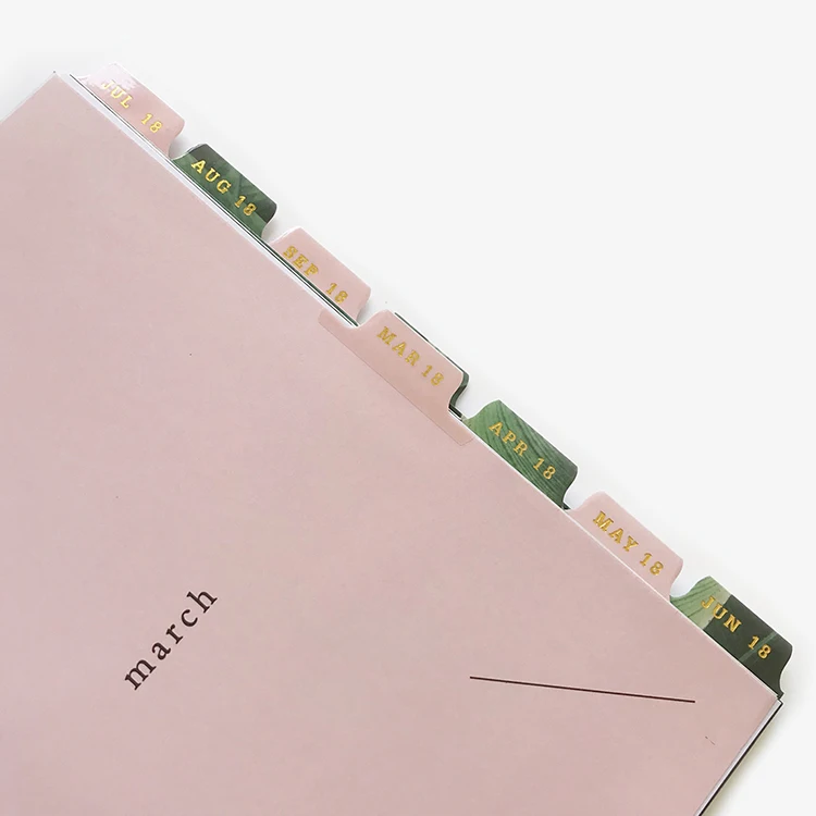 
 Индивидуальный Еженедельный планировщик с резинкой для студентов  